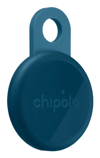 Chipolo Loop – Rechargeable Tracking Tag Compatible With Apple Find My On Iphone Or Find Hub (navy)