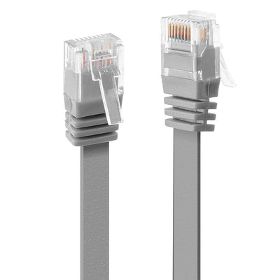 Lindy Network Cable CAT.6 Flachband Ungeschirmt Grey 2.00M — image 1