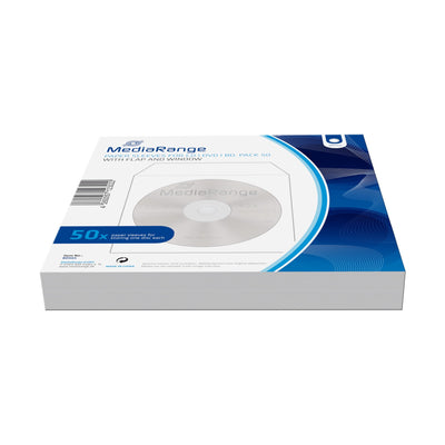 Mediarange BOX65 Case For Drives Ópticos 1 Drives White 50 Units — image 1