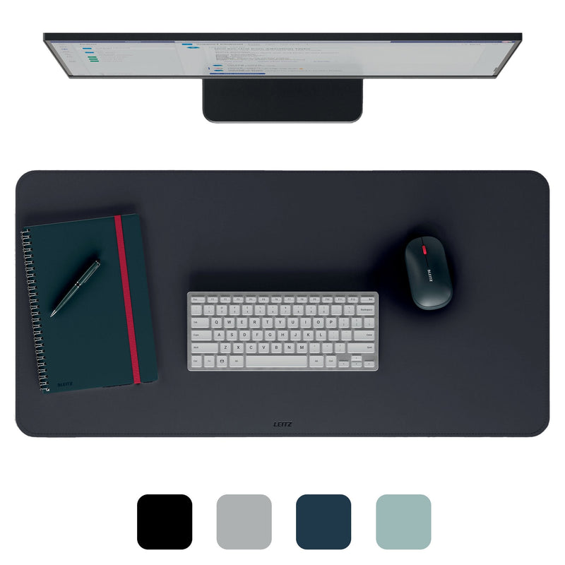 Leitz Mouse Pad Desk Large 80X40CM - Espesor 2MM - Non-slip - Waterproof - Black