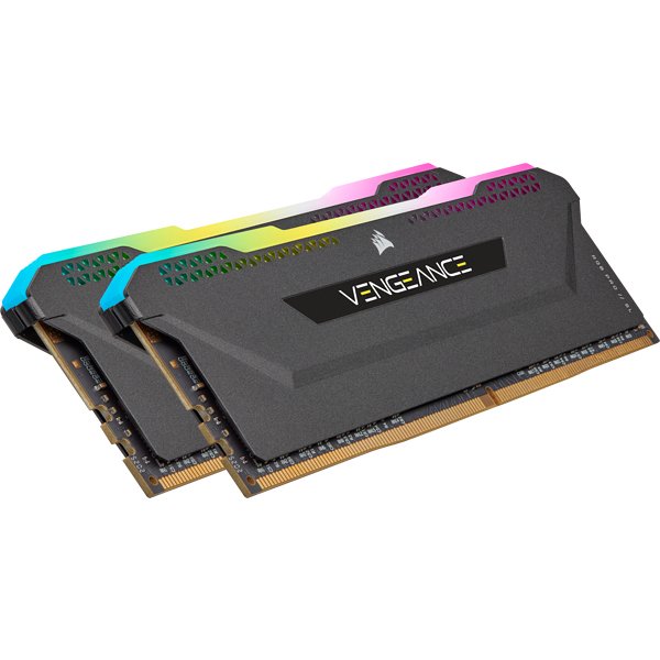 Corsair RAM DDR4 16GB(2X8GB) PC4-25600 3200MHZ Vengeance RGB Pro Sl