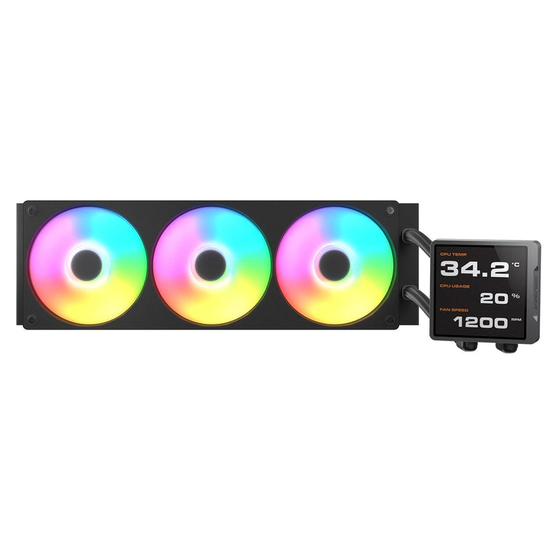 Cougar Refrigeracion Liquida CPU Poseidon Vimek Pro 360,ARGB, Black GR-PSDVPRGB-B-360