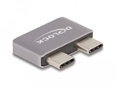 Delock 60055 Adapter USB 40Gbps USB Type-c™ 2 X Male a 2 X Female Protector Port Metal — image 1
