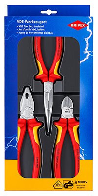 Knipex 00 20 12 Set Of Tools Mecanicas 3 Tools