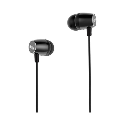 Aiwa Headphones Intrauditivos ESTM-30BK With Microphone Jack 3.5 Black — image 1