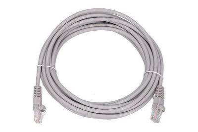 Extralink Cable LAN Patchcord CAT.5E UTP 5M Twisted Grey — image 1