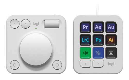 Logitech Mx Creative Console Keyboard Bluetooth/USB — image 1
