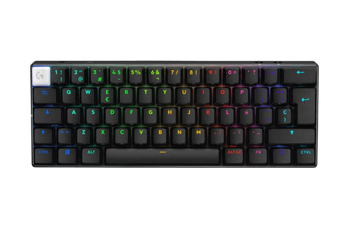 Keyboard Spanish Pro X 60 Lightspeed Wireless Gaming Kbd — image 1
