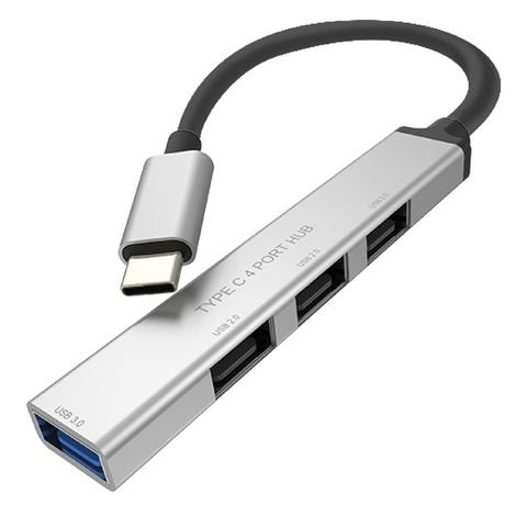 Roline Hub USB 3.2 Gen 1 4FACH, Typ C Anschlusscable