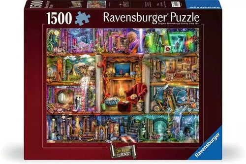 Ravensburger Puzzle Die Grosse Bibliothek (1500 Teile) 12000190 — image 1
