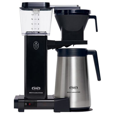 Moccamaster Coffee Machine Filter + Thermos Kbgt 741 Black — image 1