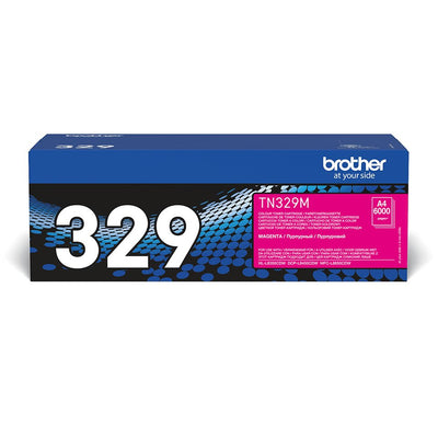 Brother Genuine Toner TN329M Magenta TN-329M — image 1