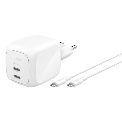 Belkin WCH020KQ2MWH-B6 Charger Dispositivo Mobile Phone Universal White Power Alterna Charging Fast Indoor — image 1