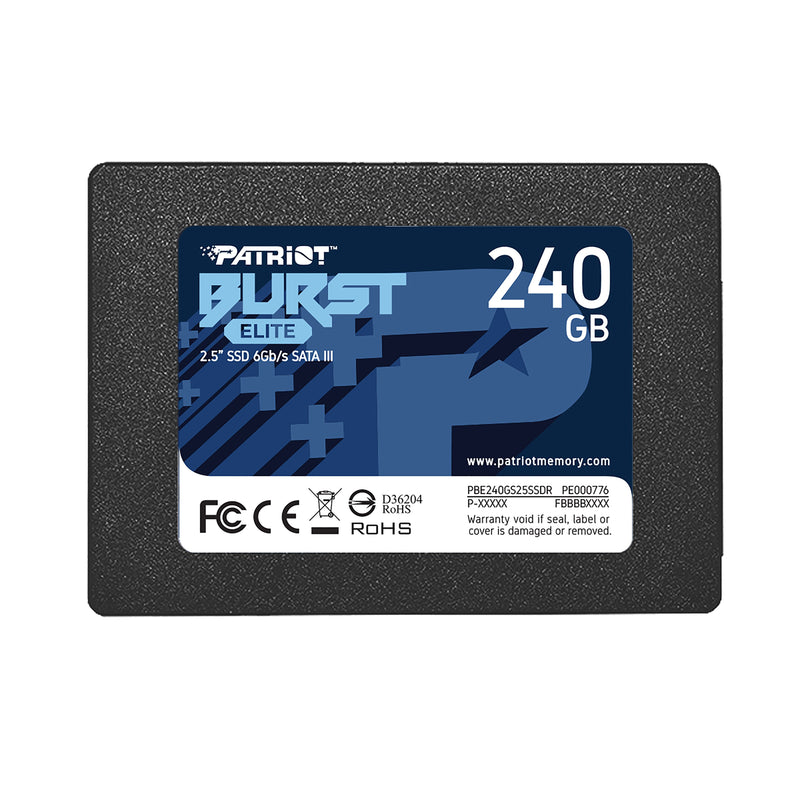 Patriot Drive SSD 240GB 2,5 Burst Elite (6,4CM) SATA-600