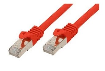 Shiverpeaks RJ45 Network Cable S FTP, CAT.7 Lszh 0,25M Red