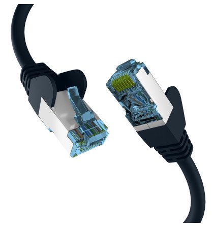 Efb RJ45 Network Cable With CAT.7 Rohcable Black 3M