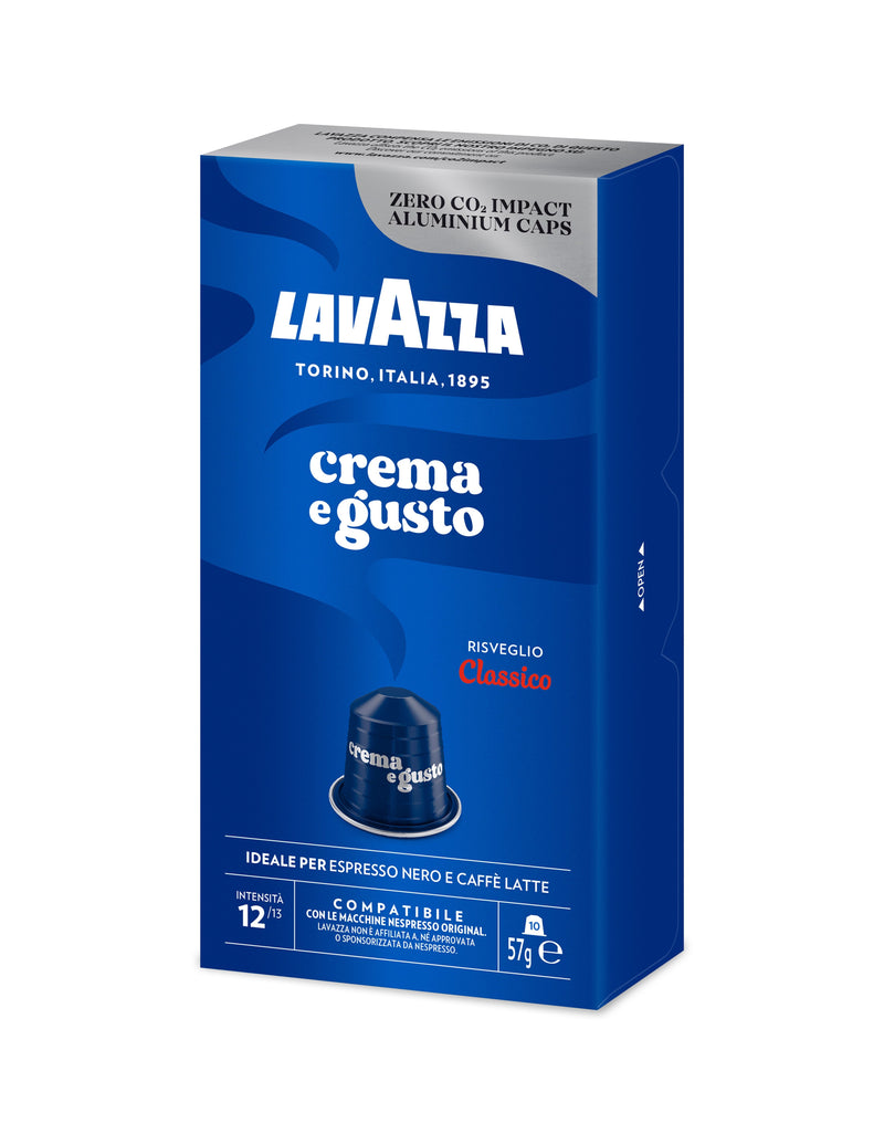 Lavazza Cápsula Cream And Gusto Classic Cafeteras Nespresso Box Of 10