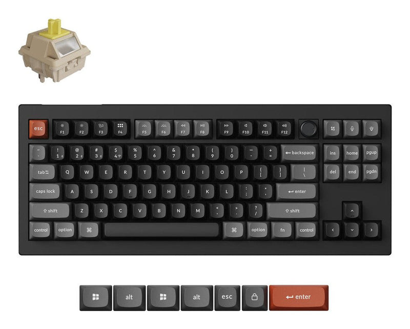 Keychron Keyboard Wrl V3 Ultra/Black V3U-D4
