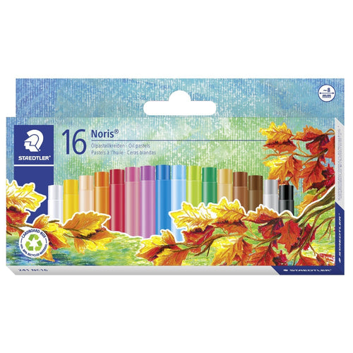 Staedtler Noris 241 Pack 16 Ceras Blandas - Diametro 8MM - Resistencia a Rotura - Colours Surtidos — image 1