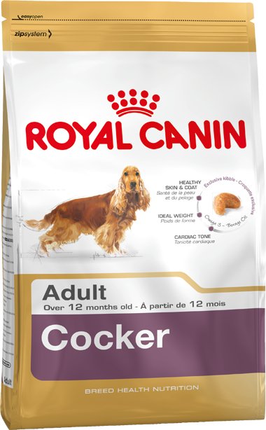 Royal Canin Cocker Adult Adulto Maíz, Aves, Arroz 12KG — image 1