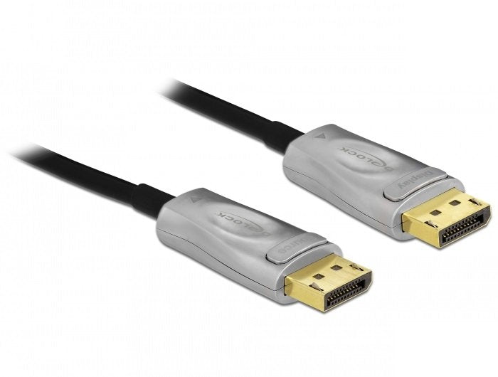 Delock Cable Óptico Activo DisplayPort 1.4 8K 50M