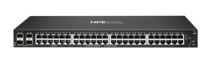Aruba Hewlett Packard Enterprise 6000 48G 4SFP Gestionado L3 Gigabit Ethernet [10/100/1000] 1U