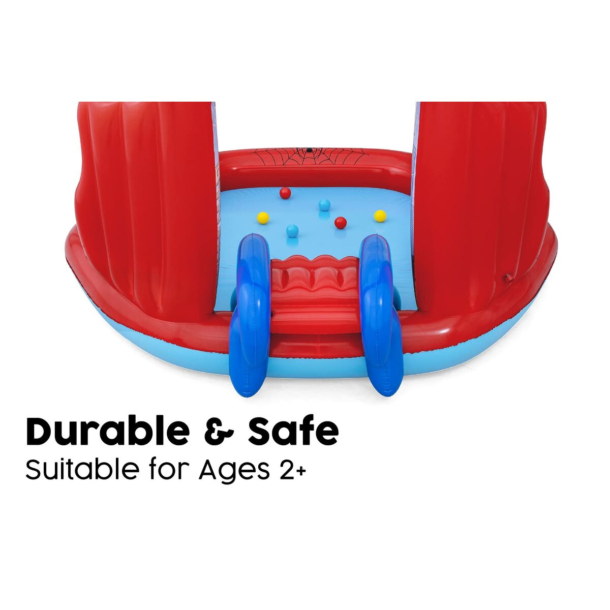 Bestway Children's Pool Bestway Spiderman 211 X 206 X 127 Cm Playground