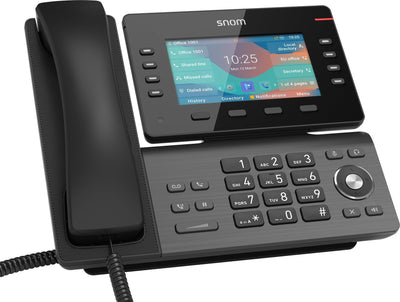 Snom D862 Phone IP Black LCD — image 1