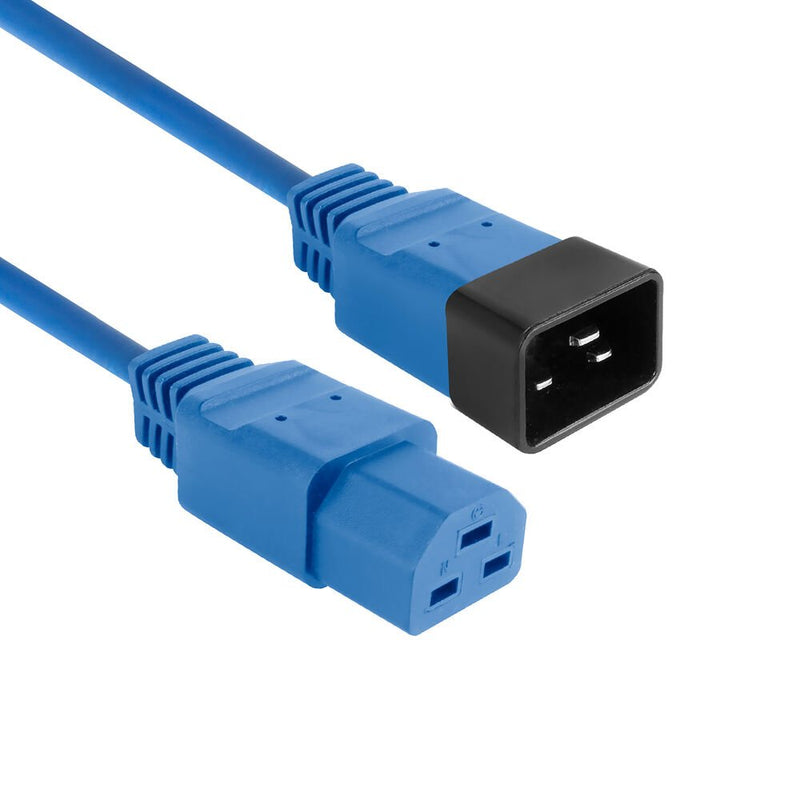 Powercord C20 - C21 IEC60320 Blue 1.5M