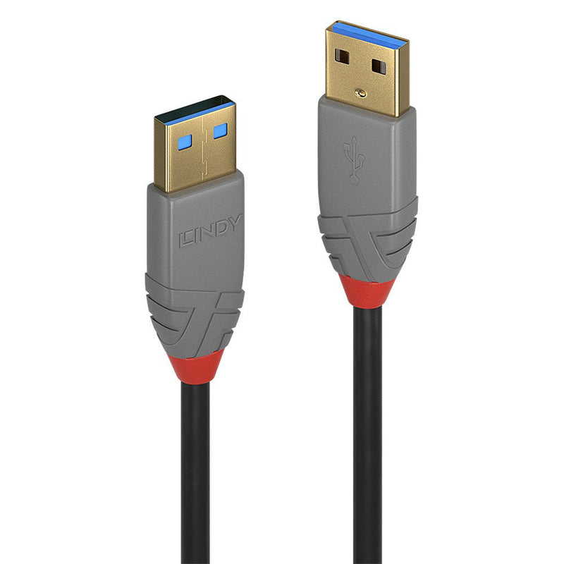 Lindy USB 3.0 Cable Typ a/a Anthra Line M/M 0.5M