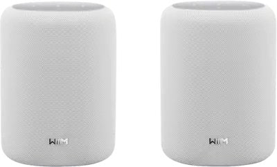 Wiim Sound Lite Twin Pack White Smart Speaker Hi-res Multiroom Altavoz-set — image 1