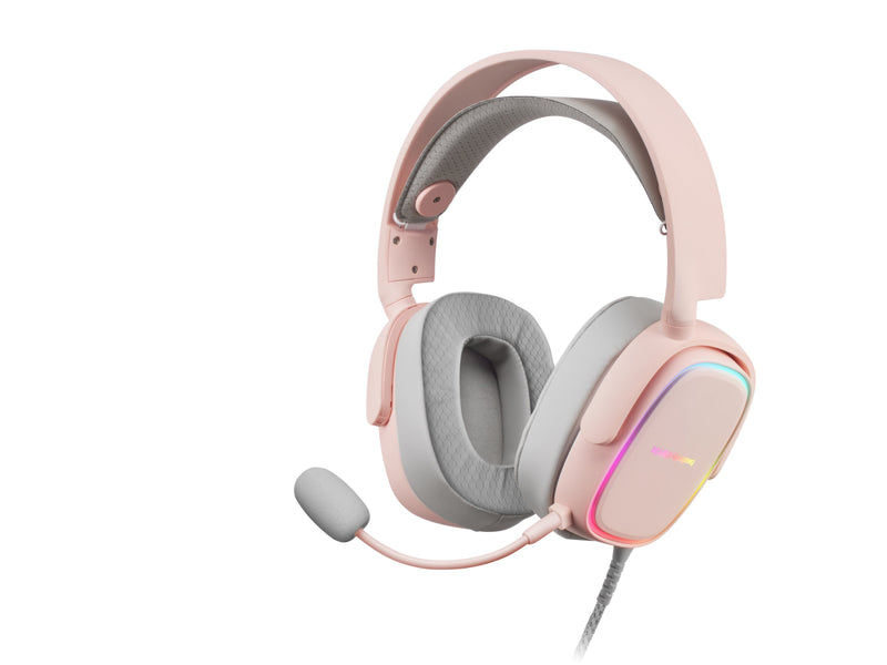 Mars Gaming Auricular Gaming Mhax Rosa