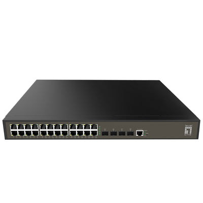 Levelone Switch 8X Ge GEL-1061 4XGSFP 19 — image 1