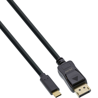 Inline Cable , USB Type-c Male a DisplayPort Male (modo Alternativo Dp), 4K2K, Black 7,5M — image 1