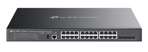 TP-Link Switch Omada SG5428XMPP 24-PORT Stack. Lite L3 Mgd. PoE 10G