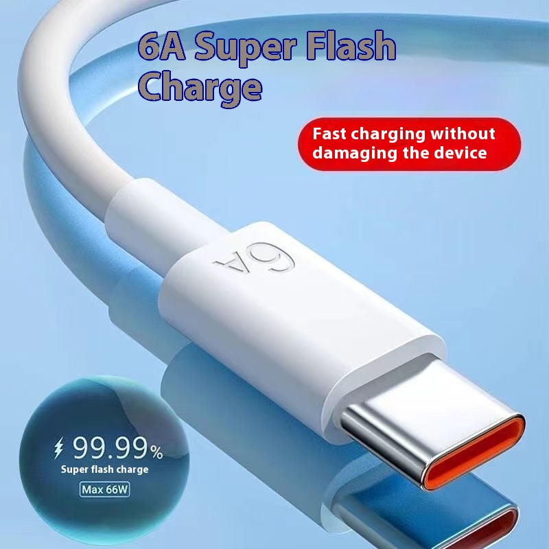 6A Type-C Fast Charge Data Cable