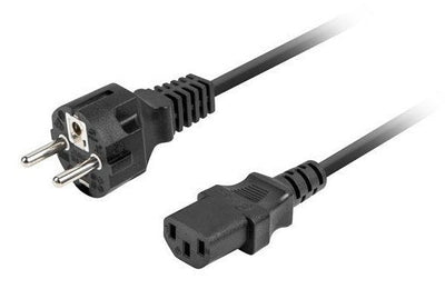 Lanberg Cable Power Cee 7 7-IEC 320 C13 1.8M Straight — image 1