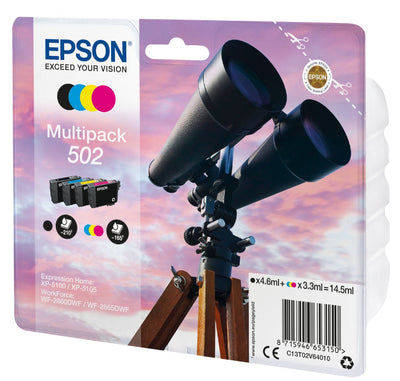 Epson Cartridge 502 Multipack 4 Colours — image 1