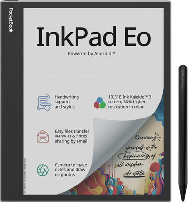 Pocketbook And Note Inkpad Eo Ereader 10.3 64GB Grey Niebla Mist Grey — image 1