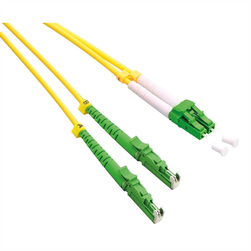 Roline Lwl-cable Duplex 9 125M OS2, Lsh Lc, Apc Schliff, Lsoh, Yellow 1M
