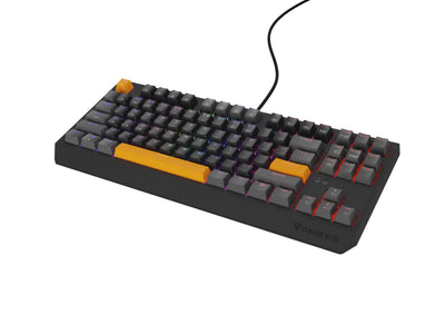 Genesis Thor 230 Tkl RGB Mechanical Gaming Keyboard, Outemu Red Switch, Us Layout, Wired, Anchor Gray Positive — image 1