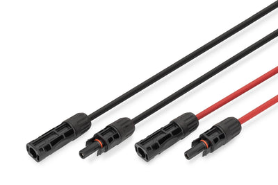 Digitus Alargador Cable Solar Ø 6MM² Pv 1.500 Voltios 2X 1 Tape Measure - 1X Red 1X Black Plug / Socket MC4 DK — image 1