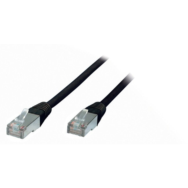 Network Cable F/UTP CAT.5E Black 10,0M