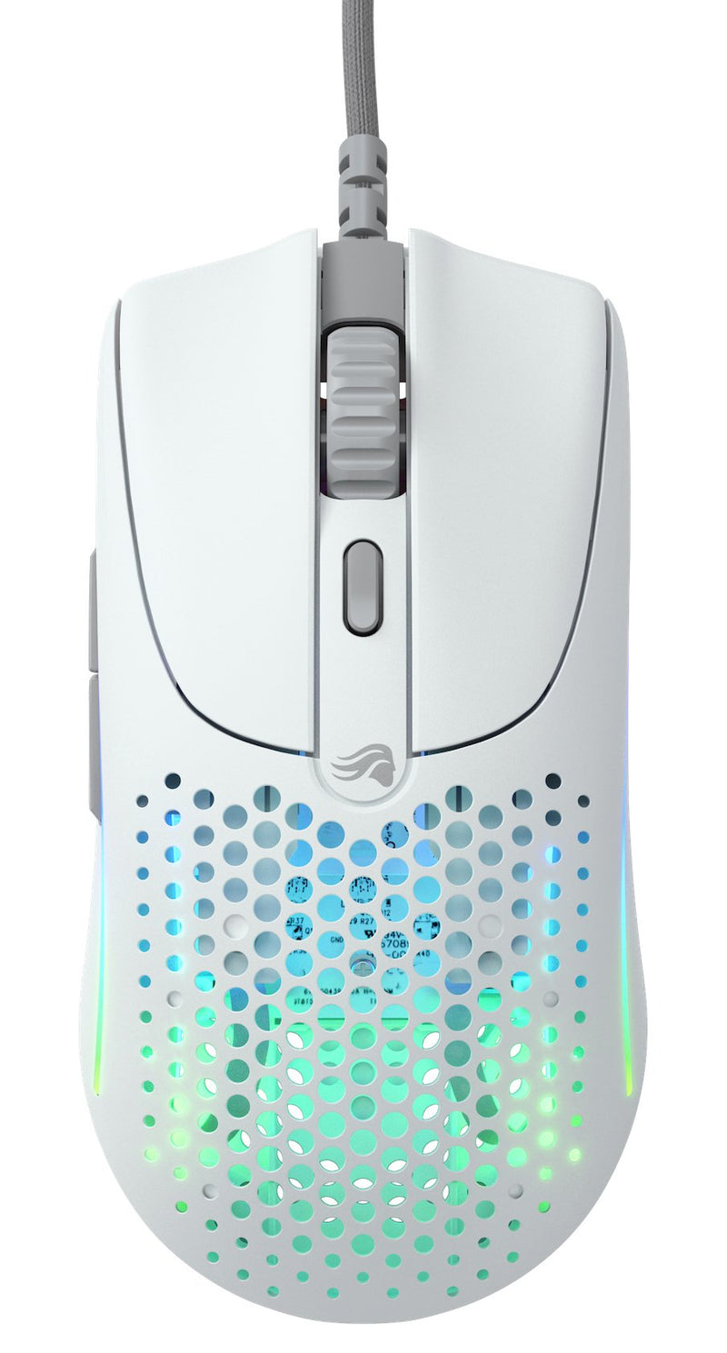 Glorious Mouse Model Or 2 USB RGB Optical Gaming Mouse - Matte White [GLO-MS-OV2-MW]