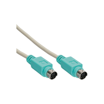 Inline Ps/2 Cable Male a Male Grey / Green 2M — image 1
