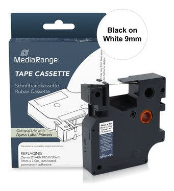Mediarange Tape Labeller Dymo D1/40913/S0720680 9MMX7M Sw — image 1