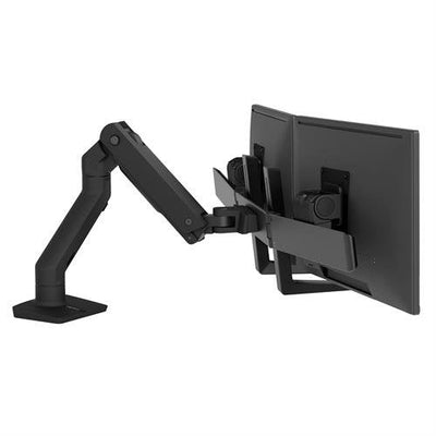 Ergotron Hx Dual Monitor Arm In Black Table Mount For Monitors Up To 7.9KG — image 1