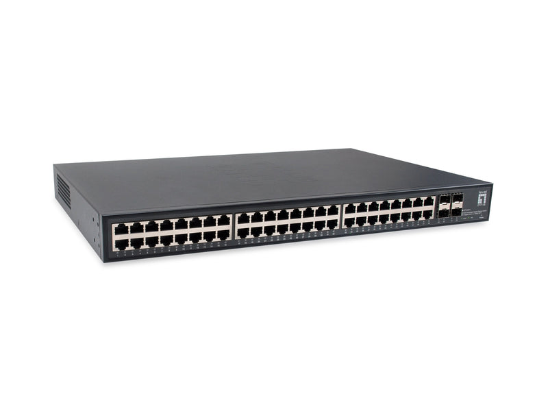Levelone Switch 48X Ge GTU-5211 4X10GSFP + 19