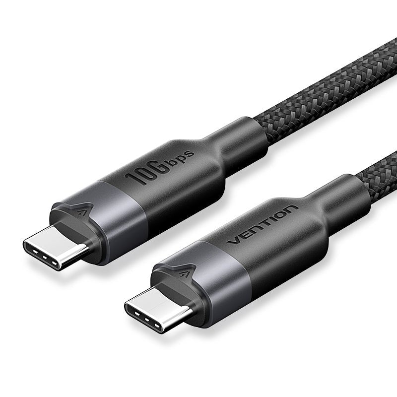 Vention USB Cable 3.2 Type-c 5A Trgwd USB Type-c Male USB Type-c Male Up To 100W 10Gbps 50CM White