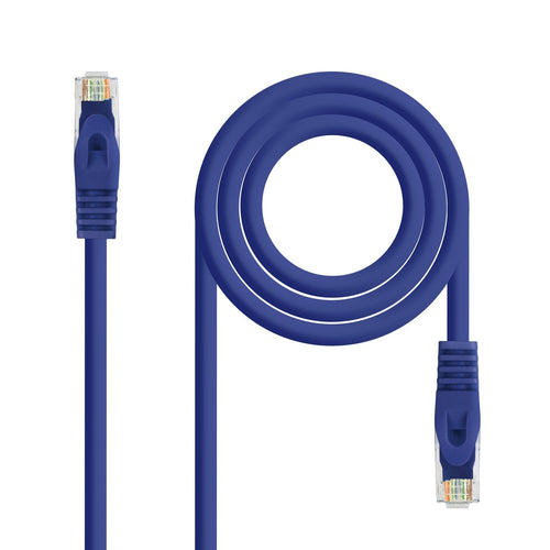 Nanocable Network Cable RJ45 Lszh CAT.6A UTP AWG24 3M - Blue — image 1